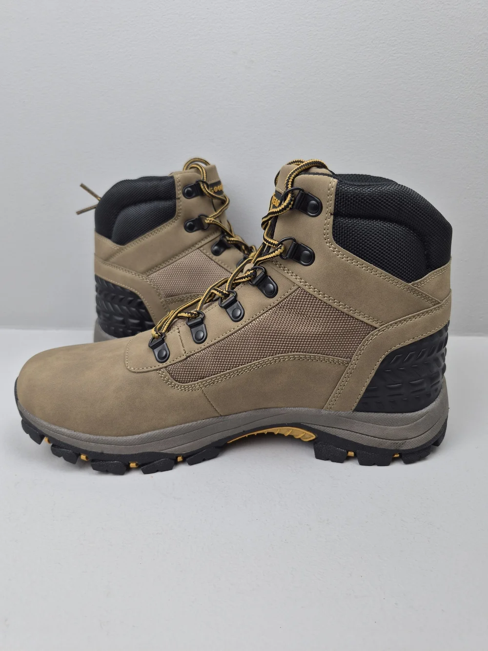EUC Goodyear Montana-P Men's Waterproof Work & Safety Boots Men Size 10w Walnut